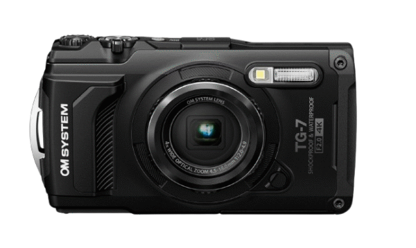 OM SYSTEM Tough TG-7 Black Underwater Camera